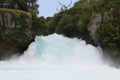 Huka Falls - Waterfall near Taupo, New Zealand Royalty Free Stock Photo