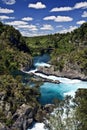 Hukka falls river new zealand Royalty Free Stock Photo