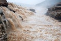 Hukou Waterfall of China's Yellow River