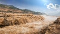 Hukou Waterfall of the Yellow River Royalty Free Stock Photo