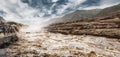 HuKou waterfall of the yellow river