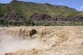 Hukou Waterfall of Yellow River Royalty Free Stock Photo
