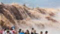 HuKou waterfall of the yellow river