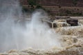 Hukou waterfall on the Yellow River