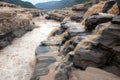 Hukou Waterfall of Yellow River Royalty Free Stock Photo