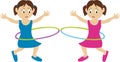 Hula Hoop Twins