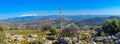 Hula Valley and Mount Hermon, Northern Israel Royalty Free Stock Photo