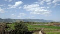 Hula Valley in spring colors. Israel.