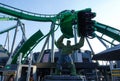 Hulk Roller Coaster entrance in Universal Studios