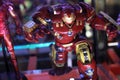 Hulkbuster Figure Model on display at Carp Cafe