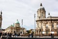 Hull city center in a cloudy autumn day in October 2019 Royalty Free Stock Photo