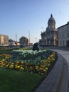 Hull city center in spring time