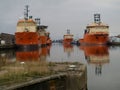 Hull Marina and walking along the River Humber and Docks.