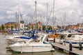 Hull Marina in Yorkshire Royalty Free Stock Photo