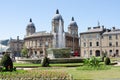 Hull maritime museum with the town park in foreground