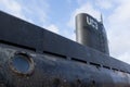 The hull of the submarine UC3 in Copenhagen