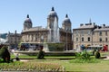 Hull maritime museum with town park in foreground