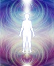 Human Aura Energy Field Royalty Free Stock Photo