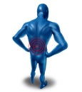 Human back pain