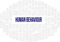 Human Behaviour - Word Cloud