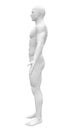 Blank Anatomy Figure - Side view Royalty Free Stock Photo