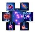 Human Body Joint Pain Royalty Free Stock Photo