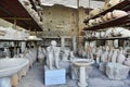 The human body of the victim in Pompeii