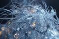 Human brain cells and neurons illustration. Generative AI