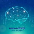 Human brain neural activity