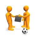 Human Bribe Deal Football 3D