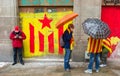 Human chain for the catalan independence