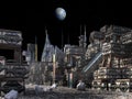 Human colony on the Moon