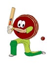 Human cricket ball