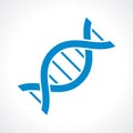 Human dna structure icon