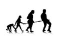 Human Evolution_4 Royalty Free Stock Photo