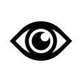 Eye vector icon