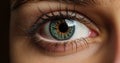 Human eye macro shot. Quality photo Royalty Free Stock Photo