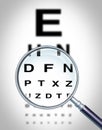Human Eye Vision Royalty Free Stock Photo