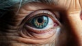 Human eye, vision, clear eyesight Royalty Free Stock Photo