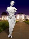 Human Female Statue at the Griffith Observatory