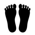 Human foot Royalty Free Stock Photo