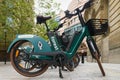 Human Forest zero emission electric ebike parked in City of London