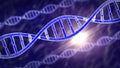 The human genes DNA Royalty Free Stock Photo