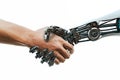 Human Handshaking Robotic Arm
