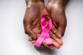 Pink Ribbon To Support Breast Cancer Cause