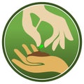 Human Hands Liver Transplant Logo