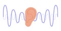 Human hearing icon