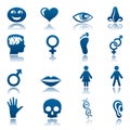 Human icon set