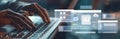 Human interact with AI artificial intelligence brain process generative AI EIDE
