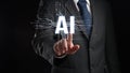 Human interact with AI artificial intelligence brain process generative AI FaaS